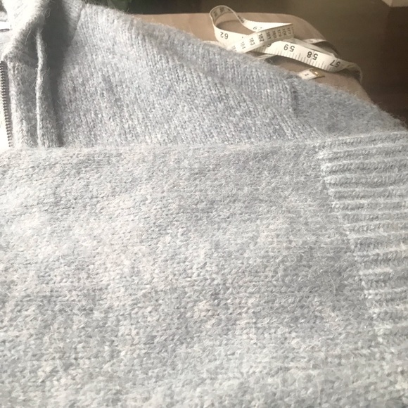 Zara blue sweater size M-L large sleeves - Picture 7 of 14